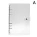 A5/A6/A7 Transparent Leaf Ring Binder Notebook Weekly Cover Nice Diary S1C1