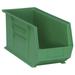 Quantum Storage QUS265GN Ultra Stack & Hang Bin Green - 18 x 8.25 x 9 in.