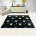 XMXY Spaceships UFOs Planets Area Rugs Doormat Outdoor Entrance Facecloth Non-slip Floor Mat Rug for Living Room Kitchen Sink Area Indoor 36 x24