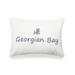 HUI Home HH-MK1420ICGBOP 14 x 20 in. Lakes Georgian Bay Pillow with Polyester Insert