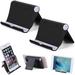 Cell Phone Stand Multi-Angle ã€�2 Packã€‘ Tablet Stand Universal Smartphones for Holder Tablets(6-11 ) e-Reader Compatible Phone XS/XR/8/8 Plus/7/7 Plus Galaxy S8/S7/Note 8 Air Mini Pixel 2(Black)