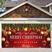 Christmas Hanging Background Soft and Comfortable Room Decoration Cloth for Home Garden Party Decoration SD093 400*180CM