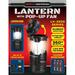 Lantern with Pop Up Fan - 12 Heavy Duty Camping Tent Fan - 2000 RPM Fan Speed - 360 Degree Light with 250 Bright Lumens