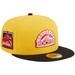 Men's New Era Yellow/Black Colorado Rockies Grilled 59FIFTY Fitted Hat