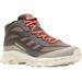 Merrell Moab Speed Mid GTX Hiking Shoes Rubber/ Synthetic Men's, Falcon SKU - 891312
