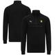 Scuderia Ferrari Puma Quarter Zip Top - Black