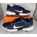 Nike Shoes | Nike Alpha Huarache Elite 3 Low Baseball Cleats Navy Ck0746-401 Men's Size 12 | Color: Blue/White | Size: 12