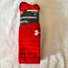 Under Armour Underwear & Socks | 540 Under Armour 2 Prs Of Performance Over The Calf Socks | Color: Black/Red | Size: Fits Sizes Medium (4-8.5)