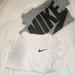 Nike One Pieces | New- Nike Onesies Set Of 2 Size 3-6 Months | Color: Gray/White | Size: 3-6mb