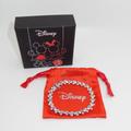 Disney Jewelry | Disney Mickey & Minnie Tennis Bracelet - Diamonique (6.70 Ct.) Simulated Diamond | Color: Silver/White | Size: 7.25"