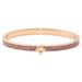 Kate Spade Jewelry | Kate Spade Rose Gold Everyday Glitter Hinged Thin Bangle Bracelet | Color: Pink | Size: Os