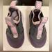 Nike Shoes | Nike Size 5c Walker Shoes In Grey/Pink | Color: Gray/Pink | Size: 5bb