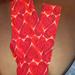 Lularoe Bottoms | Lularoe Tween Leggings | Color: Pink/Red | Size: Tween