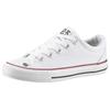 Slip-On Sneaker DOCKERS BY GERLI, Kinder, Gr. 36, weiß (sanftes weiß), Textil, sportlich, Schuhe, Sneaker, Schnürschuh, Schlupfschuh für den Alltag
