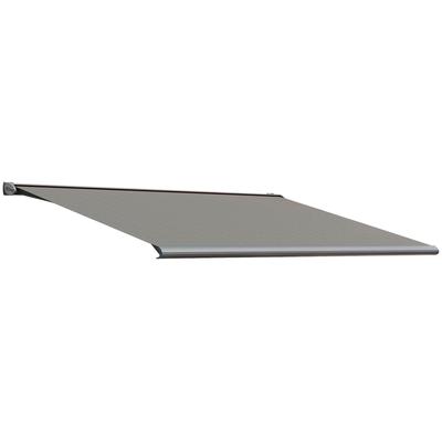 Kassettenmarkise WISMAR "S-Compact", grau (dunkelgrau), B:400cm H:19cm, Polyacryl, Markisen Image