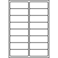 SmithPackaging Selbstklebende Adress-Etiketten, A4, 16 Etiketten pro Blatt, 100 Blatt, 99,1 x 34 mm, 1600 Etiketten