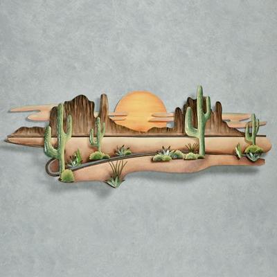 Desert Serenity Wall Sculpture Multi Earth , Multi Earth