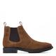 Base London Mens Nelson Suede Cognac Suede Chelsea Boots UK 10