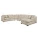 Gray/Blue Reclining Sectional - Braxton Culler Bel-Air 160" Wide Down Cushion Stationary Corner Sectional | 38 H x 160 W x 123 D in | Wayfair