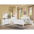 Charlton Home® Trafford Sleigh Bed Wood in White | 47 H x 41 W x 85 D in | Wayfair A0E34B83D7C04A419B49D3298D07F9DC