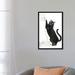 East Urban Home Black Cat & Toilet Paper by Alexey Dmitrievich Shmyrov - Print Canvas | 26 H x 18 W x 1.5 D in | Wayfair