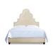 My Chic Nest Meela Platform Bed Upholstered/Velvet in Brown | Queen | Wayfair 559-1323-Q
