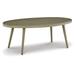 Signature Design by Ashley Swiss Valley Aluminum Outdoor Coffee Table Metal in Brown | 18.1 H x 48 W x 26 D in | Wayfair P390-700