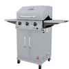 Charbroil Performance Series 3-Burner Propane Gas Grill Cabinet Cast Iron/Steel in Brown | 45.3 H x 44.5 W x 22.4 D in | Wayfair 463732923