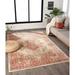Red 90.5 x 63 x 0.23 in Area Rug - MDA RUG IMPORTS Heriz Collection Southwestern Medallion Beige Area Rug | 90.5 H x 63 W x 0.23 D in | Wayfair