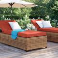 Lark Manor™ Ambroselli Chaise Lounge Set w/ Cushion | 16 H x 31 W x 77 D in | Outdoor Furniture | Wayfair 0C284C5178EF41DB8EC662DF1DD14AD6