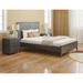 Union Rustic Albany Solid Wood Bed Frame w/ Headboard, Heavy Duty Modern Rustic Bed Frames Wood in Gray | 48.06 H x 63.3 W x 84 D in | Wayfair