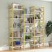 17 Stories Elizaida Steel Etagere Bookcase in White | 69.29 H x 59.01 W x 11.81 D in | Wayfair F5607C171B3840CA9FB1BA1E34E5AE19