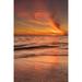 Rosecliff Heights USA New Jersey Cape May National Seashore Sunset On Ocean Shore Credit As: Jay O"brien/Jaynes Gallery Poster Print By Jaynes Gallery (18 X 24) Paper | Wayfair