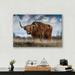 Foundry Select Roaming Yak - Photograph Plastic/Acrylic/Metal in Blue/Brown/Green | 24 H x 32 W x 0.12 D in | Wayfair