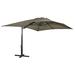 Arlmont & Co. Myleene 13' x 10' Rectangular Cantilever Umbrella in Brown | 103.6 H x 156 W x 120 D in | Wayfair 94D9EBEA3729400CA7076B7C3742D00C