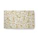 White/Yellow 30 x 18 x 0.12 in Indoor/Outdoor Area Rug - Alcott Hill® Azaneth Floral Machine Woven Chenille Indoor/Outdoor Area Rug in Yellow/Cream Chenille, | Wayfair