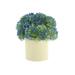 Primrue Hydrangea Floral Arrangement in Vase Polysilk, Ceramic | 10 H x 9 W x 9 D in | Wayfair 5C90BEFE2132457BA4B7F8AE9DE43DCE