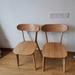 Corrigan Studio® Mid-century Modern Dining Chairs set Of 2 Wood in Brown | Wayfair 5930F8AC6CB04CFC96736DE96CC506DC