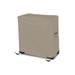 Arlmont & Co. Heavy Duty Cooler Cart Cover, 12 OZ Metal in White/Brown | 32 H x 36 W x 20 D in | Outdoor Cover | Wayfair