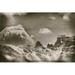 Millwood Pines Sepia Peaks by Nathan Larson - Wrapped Canvas Photograph Canvas in Black/White | 8 H x 12 W x 1.25 D in | Wayfair