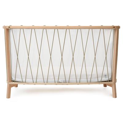 Charlie Crane KIMI Baby Bed with Foam Mattress - Hazelnut