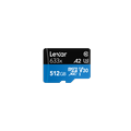 Lexar 512GB microSDXC UHS-I High Speed with Adapter Class 10