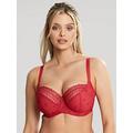 Cleo by Panache Blossom Wired Balconette Bra - Raspberry Pink, Pink, Size 38F, Women