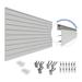 Proslat PROCORE PVC Slatwall Organizer Bundle (Grey)