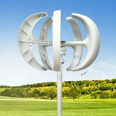 600W 12V Windturbinengenerator Windgenerator Windkraftanlagen+Controller Vertikale Laterne 5 Image