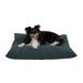 Indoor Outdoor Shebang Dog Bed, 36" L X 27" W X 4" H, Green, Small