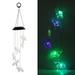 RnemiTe-amo Dealsï¼�Wall Decoration Solar Led Elephant Wind Chime Lamp Garden Decoration Pendant