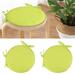 wofedyo chair cushions Round Garden Pads Seat Outdoor Bistros Stool Patio Dining Room room decor valentines day decor Green 38*38*5
