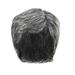 SEMIMAY Men s Wig With Wig Net Natural White Hair Gray And Silver Hair Color Heat Wig Size Adjustable