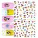 Cute Minnie Mouse Mickey Mouse Love Nail Decals Sticker Salon Quality Nail Art - Bow - Flower - Heart -